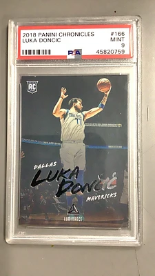 2018 Panini Chronicles 166 Luka Doncic PSA 9