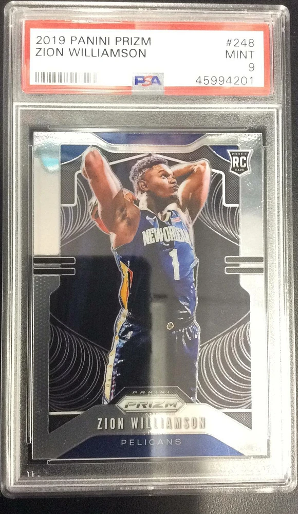 2019 Panini Prizm 248 Zion Williamson PSA