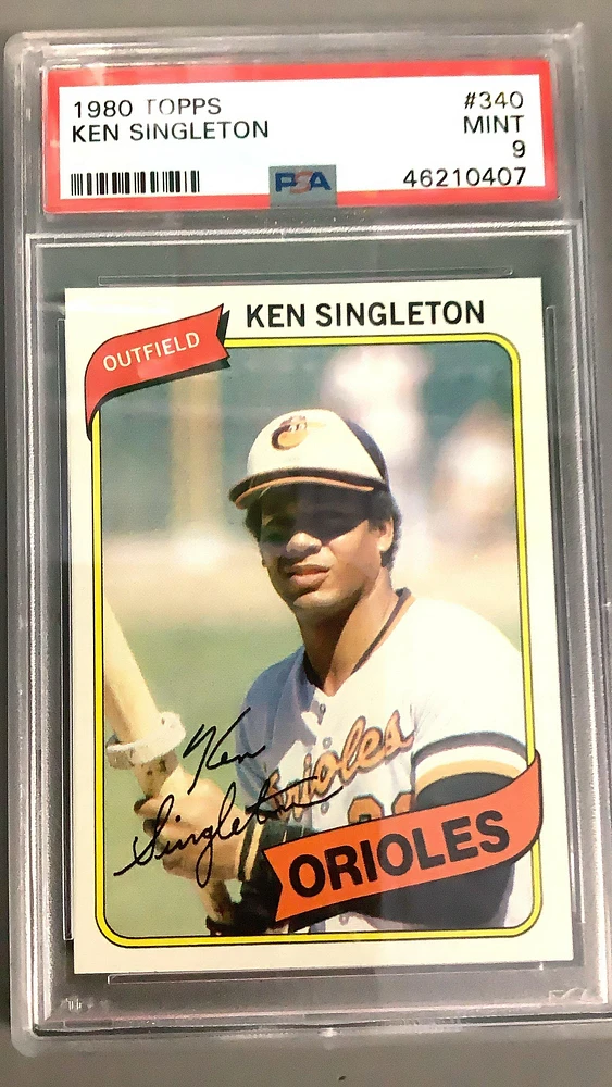 1980 Topps 340 Ken Singleton PSA 9