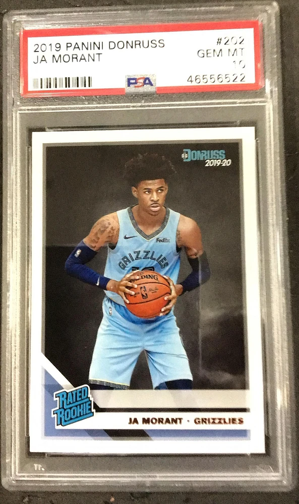 2019 Panini Donruss 202 Ja Morant PSA 10
