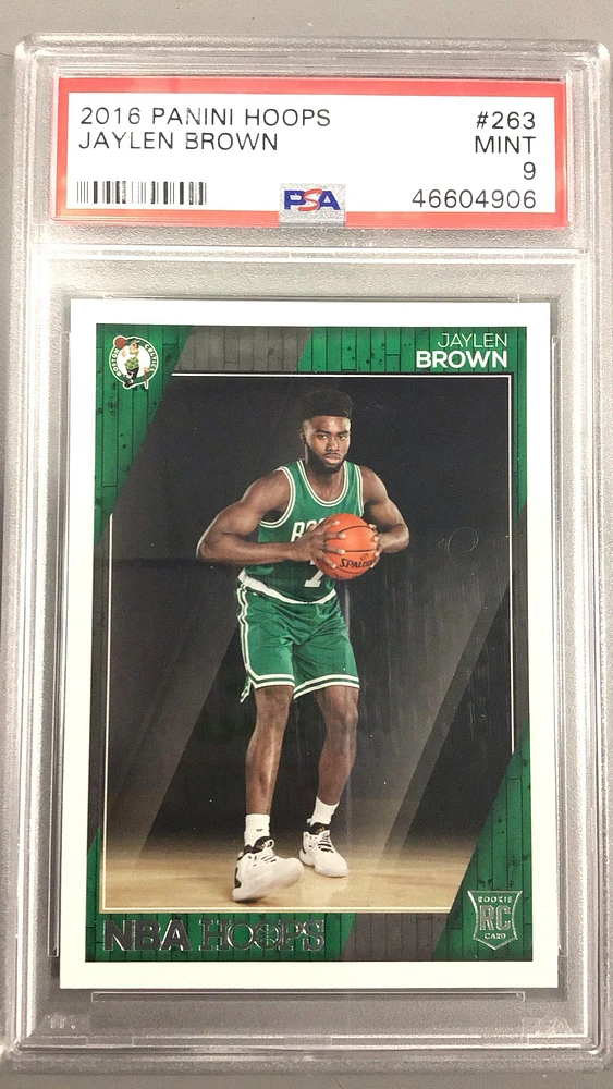 2016 Panini Hoops 263 Jaylen Brown PSA