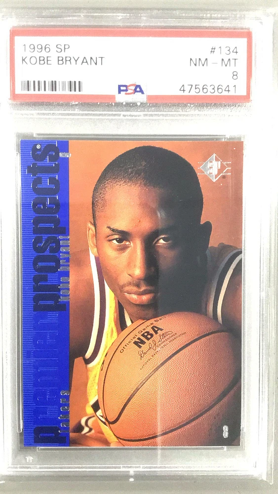 1996 Sp 134 Kobe Bryant PSA