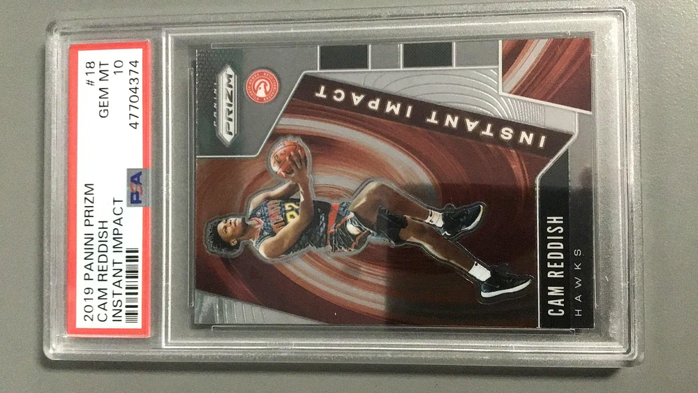2019 Panini Prizm Instant Impact 18 Cam Reddish PSA 10