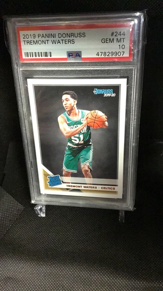 2019 Panini Donruss 244 Tremont Waters PSA 10