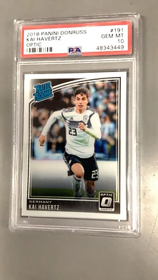 2018 Panini Donruss 191 Kai Havertz PSA 10