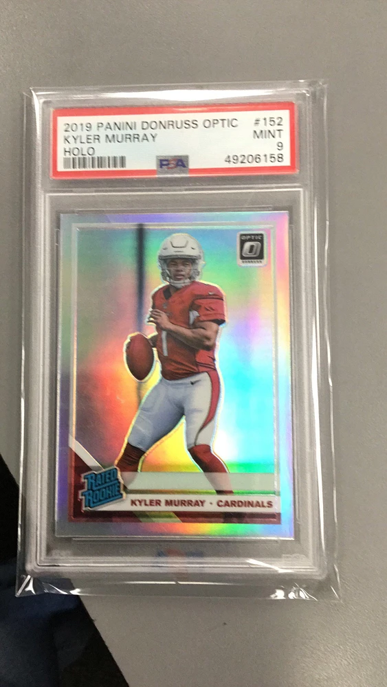 2019 Panini Donruss Optic 152 Kyler Murray Holo PSA 9