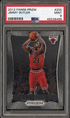 2012 Panini Prizm 205 Jimmy Butler PSA 9