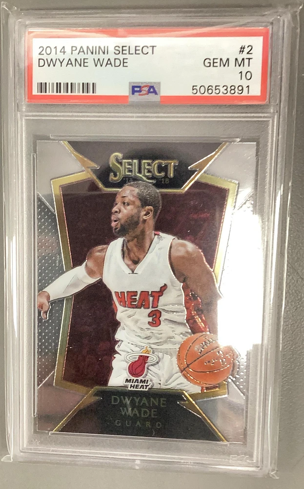 2014 Panini Select 2 Dwyane Wade PSA 10