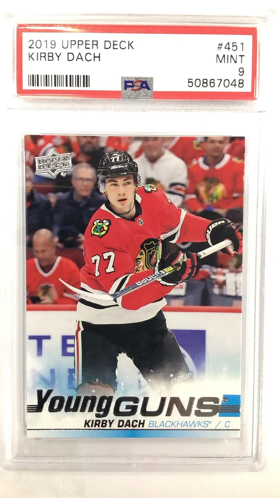 2019 Upper Deck 451 Kirby Dach PSA 9