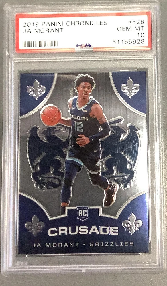2019 Panini Chronicles 526 Ja Morant PSA 10