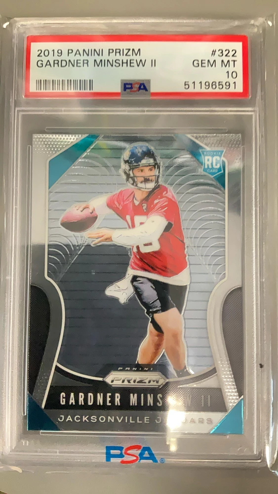 2019 Panini Prizm 322 Gardner Minshew Ii PSA 10