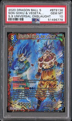 2020 Dragon Ball Super Card Game Series 9 Universal Onslaught Bt9-136 Son Goku & Vegeta