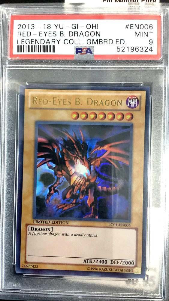 2013-2018 Yu-gi-oh! Legendary Collection Gameboard Edition En006 Red-eyes B. Dragon PSA 9
