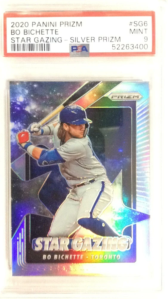 2020 Panini Prizm Star Gazing Sg6 Bo Bichette PSA 9