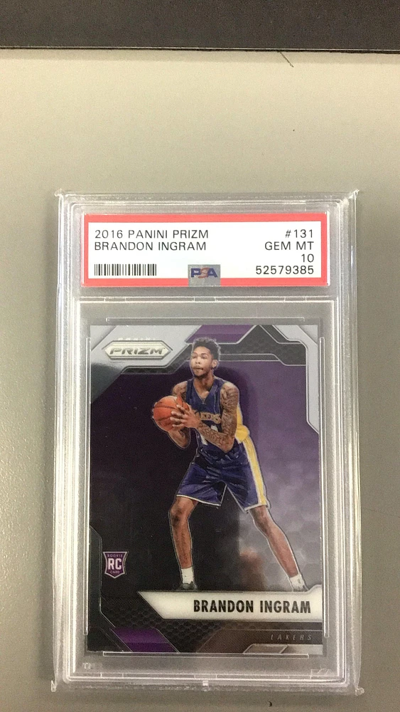2016 Panini Prizm 131 Brandon Ingram PSA 10