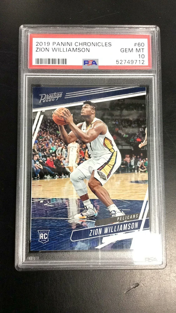 2019 Panini Chronicles 60 Zion Williamson PSA 10