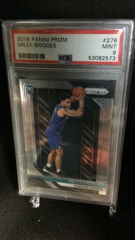 2018 Panini Prizm 278 Miles Bridges PSA 9