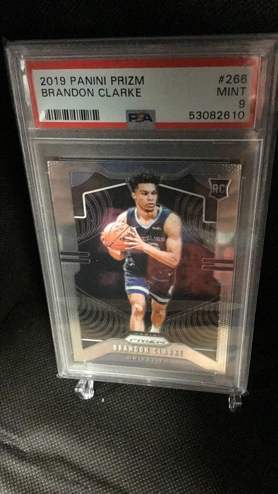 2019 Panini Prizm 266 Brandon Clarke PSA 9