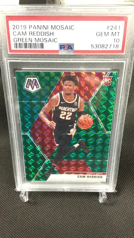 2019 Panini Mosaic Cam Reddish Mosaic PSA