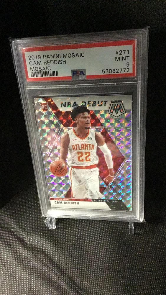 2019 Panini Mosaic Cam Reddish Mosaic PSA