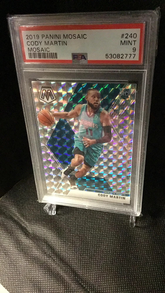 2019 Panini Mosaic 240 Cody Martin Mosaic PSA 9