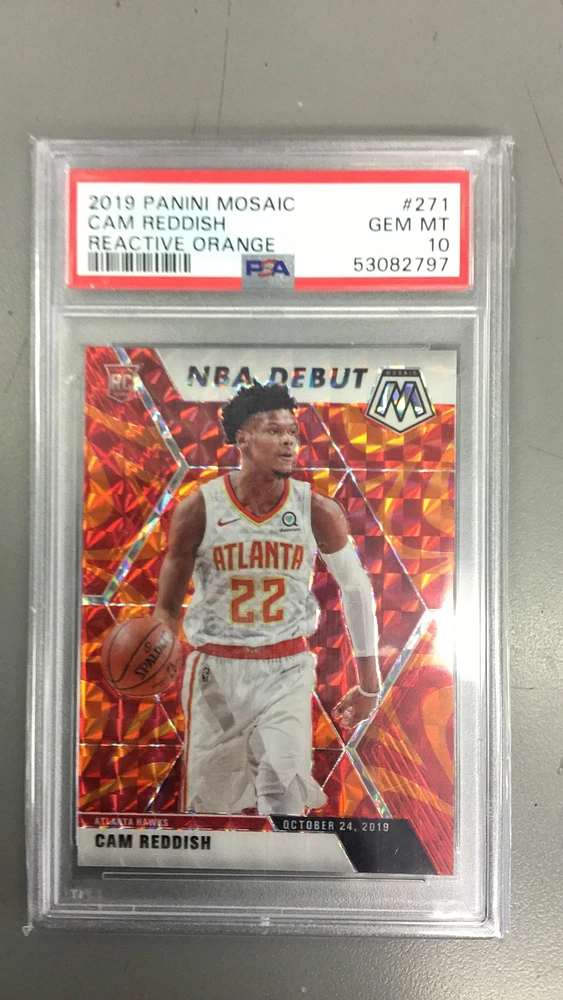 2019 Panini Mosaic Cam Reddish Reactive PSA