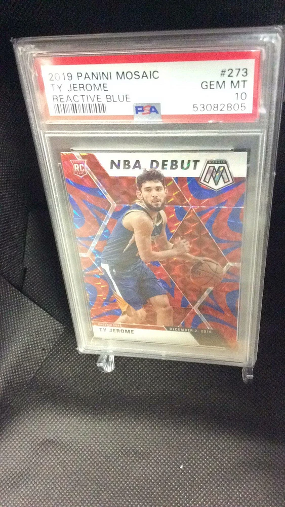 2019 Panini Mosaic 273 Ty Jerome Reactive Blue PSA 10