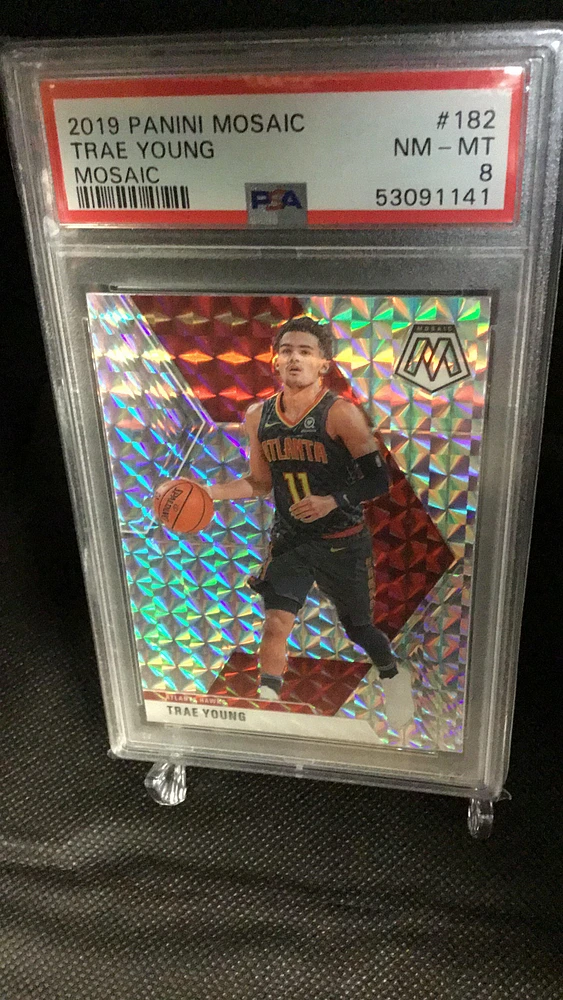 2019 Panini Mosaic 182 Trae Young Mosaic PSA