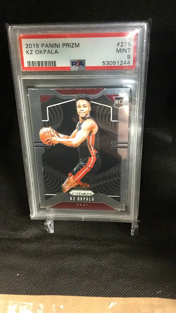 2019 Panini Prizm 275 Kz Okpala PSA 9