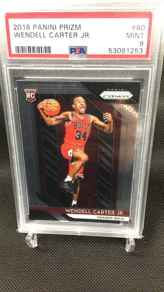 2018 Panini Prizm 80 Wendell Carter Jr. PSA 9