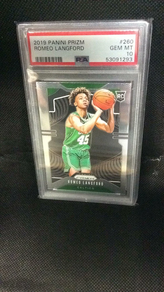 2019 Panini Prizm 260 Romeo Langford PSA 10