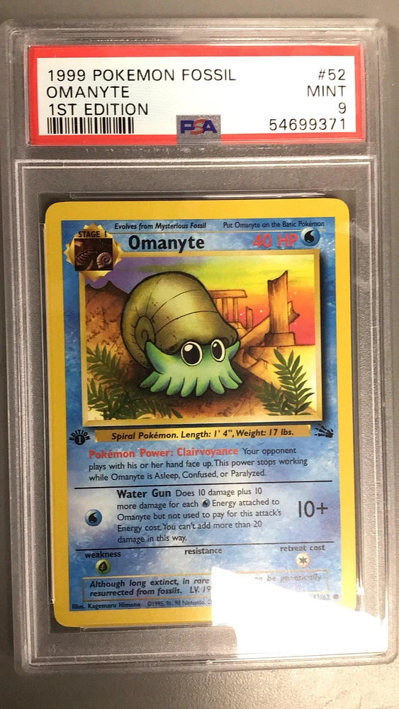 2000 Pokemon Gym Heroes 93 Sabrina's Gastly 1st Edition PSA 8