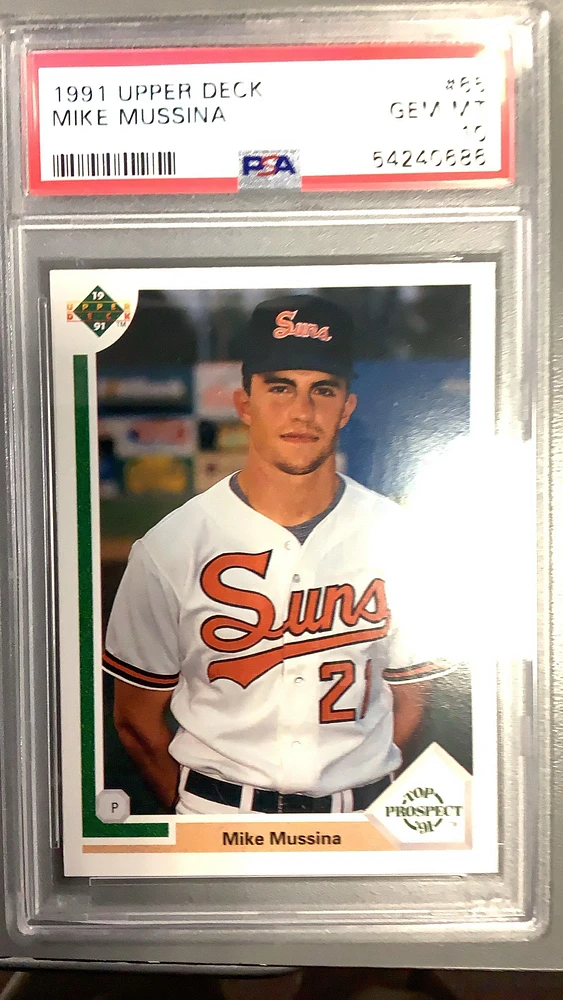 1991 Upper Deck 65 Mike Mussina PSA 10