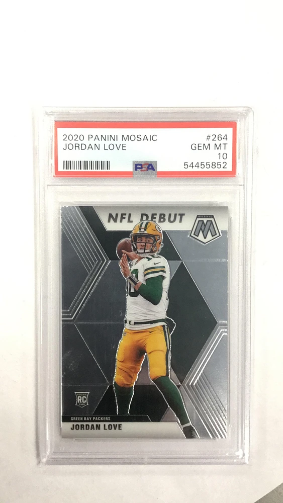 2020 Panini Mosaic Jordan Love PSA