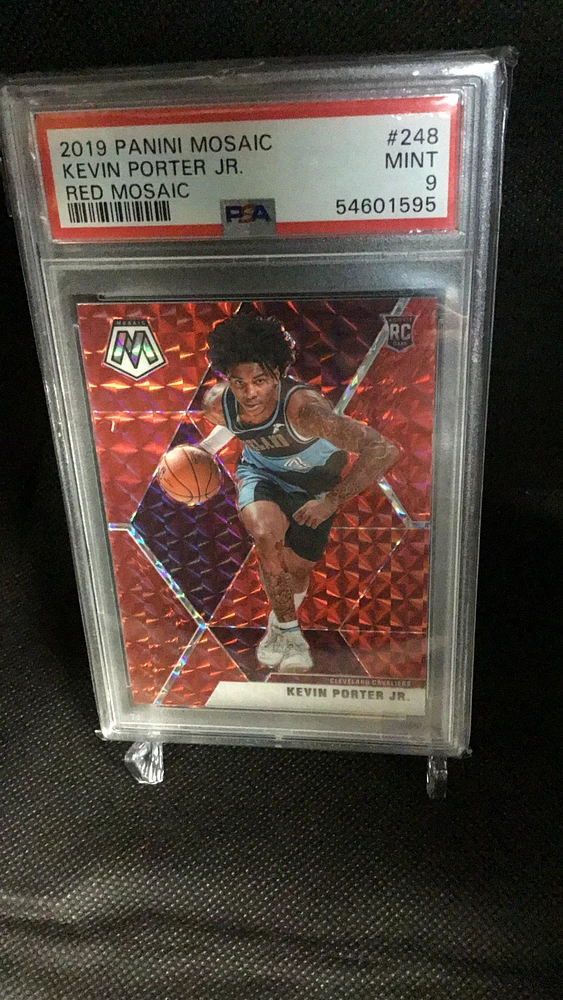 2019 Panini Mosaic 248 Kevin Porter Jr. Mosaic PSA 9