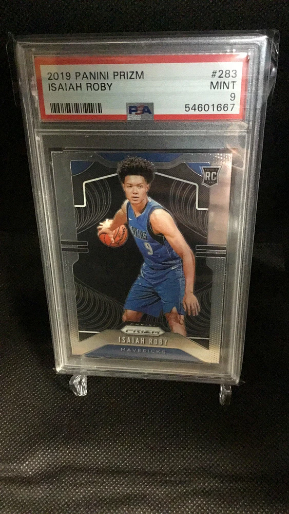 2019 Panini Prizm 283 Isaiah Roby PSA
