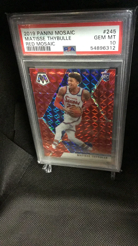 2019 Panini Mosaic 245 Matisse Thybulle Mosaic PSA 10
