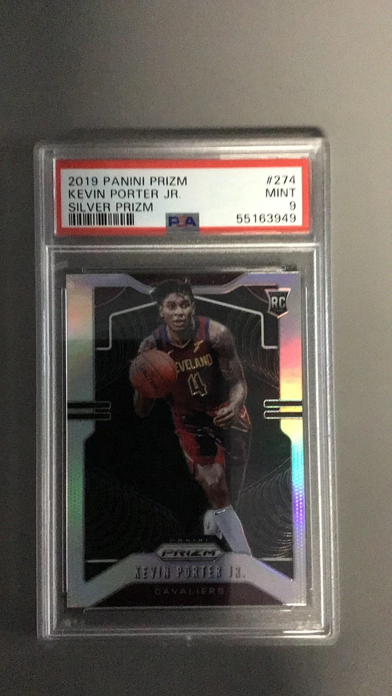 2019 Panini Prizm 274 Kevin Porter Jr. Silver Prizm PSA 9