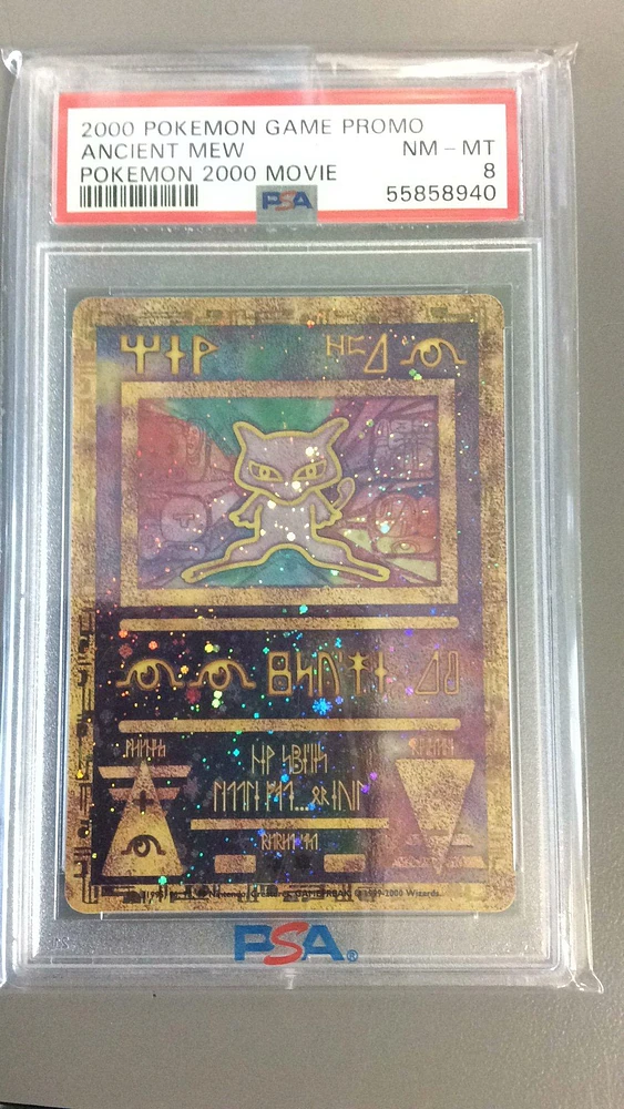 2000 Pokemon Game Movie null Ancient Mew PSA