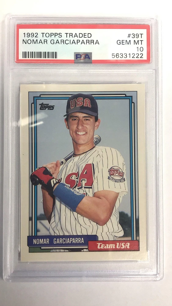 1992 Topps Traded 39t Nomar Garciaparra PSA 10