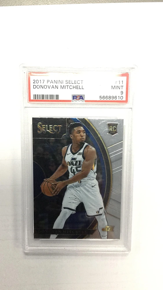 2017 Panini Select 11 Donovan Mitchell PSA 9