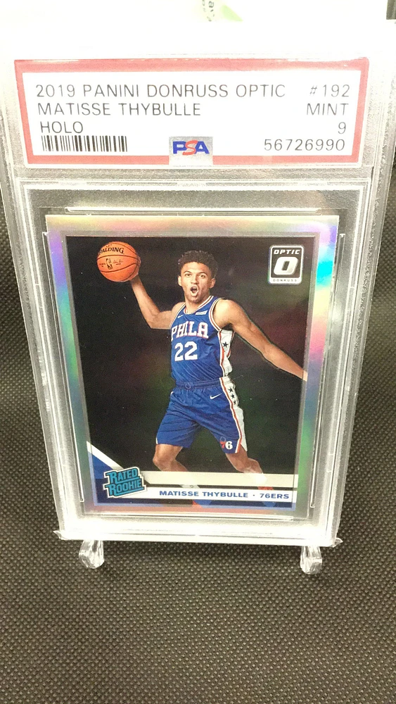 2019 Panini Donruss Optic 192 Matisse Thybulle Holo PSA 9