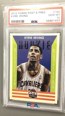 2012 Panini Past & Present 160 Kyrie Irving PSA 10