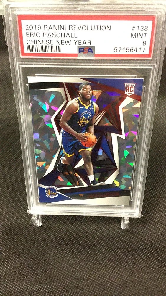2019 Panini Revolution 138 Eric Paschall Chinese New Year PSA 9