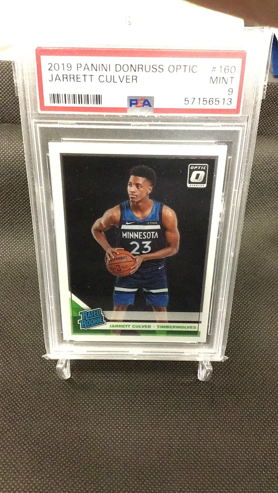 2019 Panini Donruss Optic 160 Jarrett Culver PSA 9