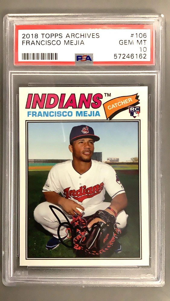 2018 Topps Archives 106 Francisco Mejia PSA 10