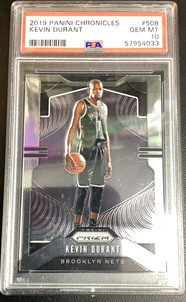 2019 Panini Chronicles 508 Kevin Durant PSA 10