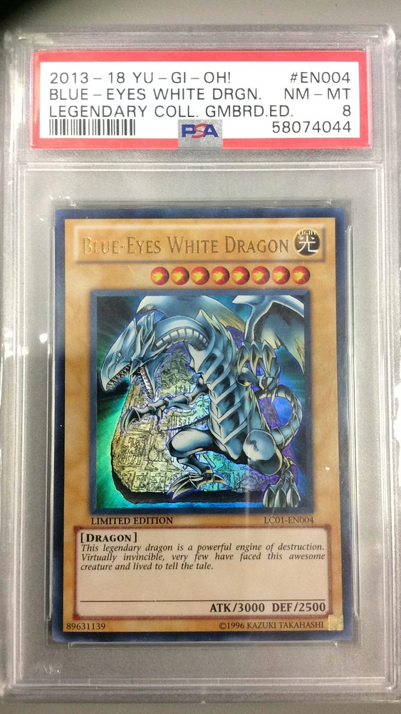 2013-2018 Yu-gi-oh! Legendary Collection Gameboard Edition En004 Blue PSA 8