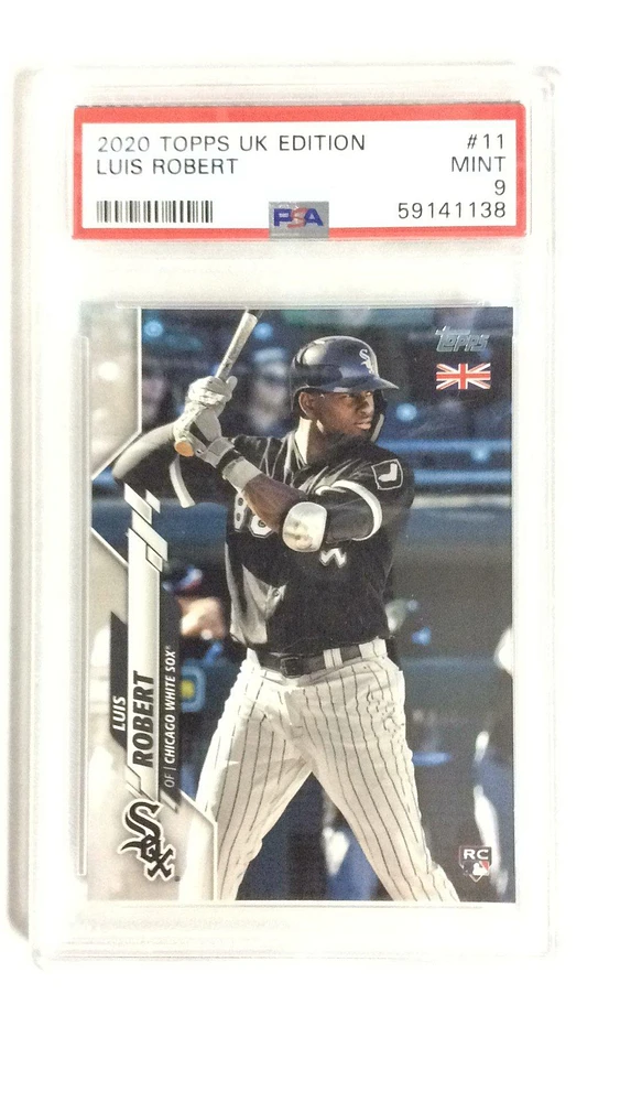 2020 Topps Uk Edition 11 Luis Robert PSA 9