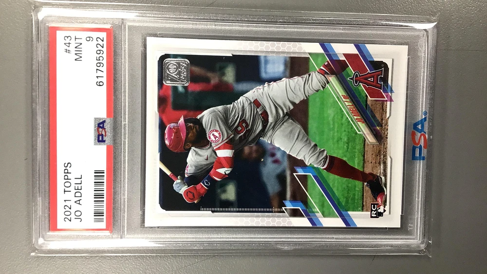 2021 Topps 43 Jo Adell PSA 9